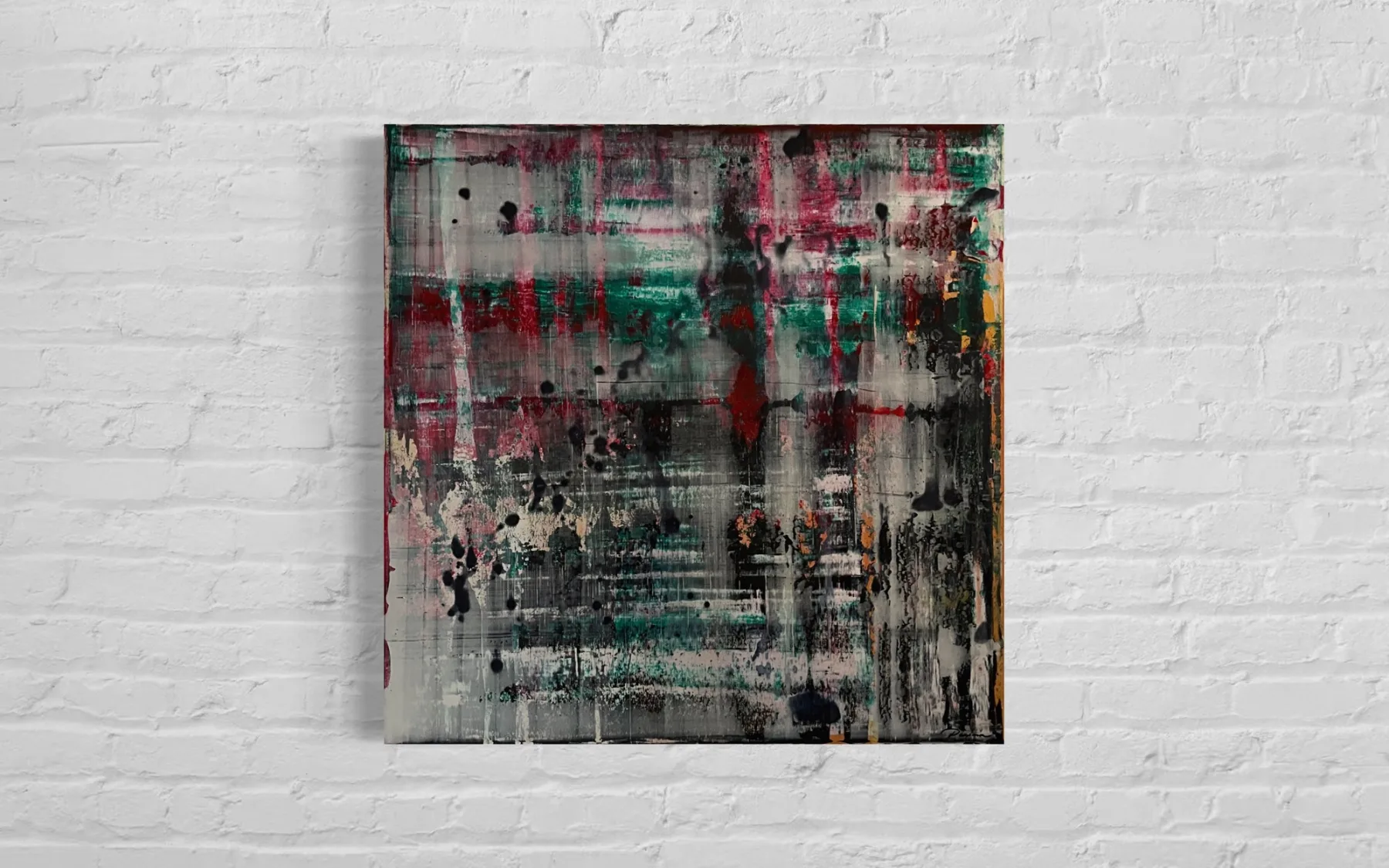 JSOU TU S NÁMI 50x50cm